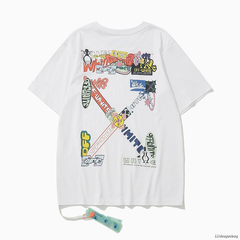 2061-29 White Style 6129 Anime Graphic T-Shirt Holiday Edit