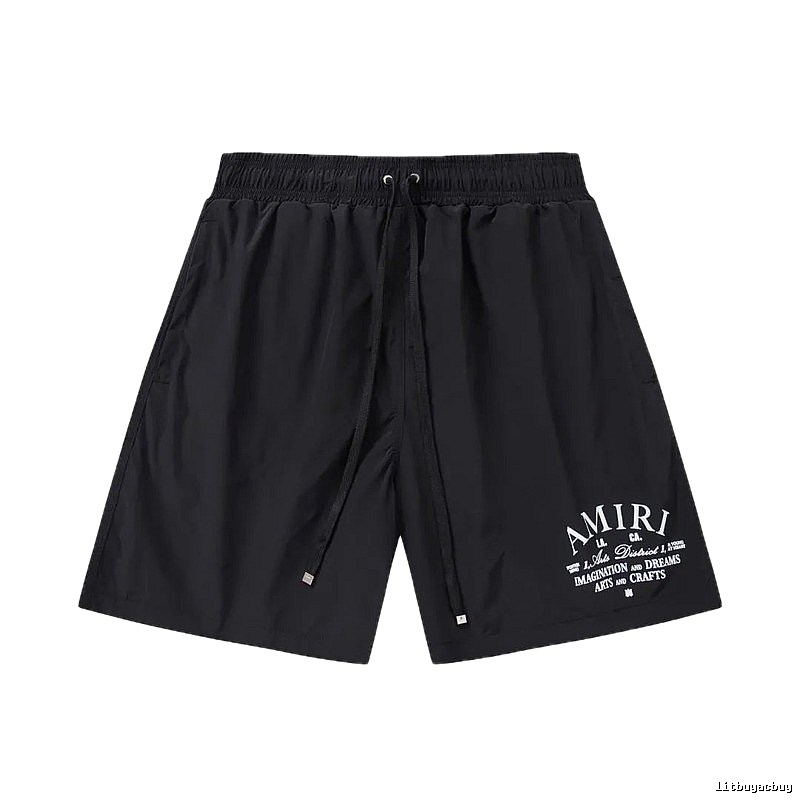 AMIRI trendy brand black shorts