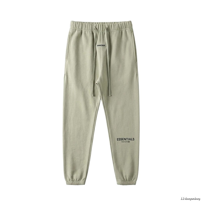 ESSENTIALS Basic Casual Khaki Pants