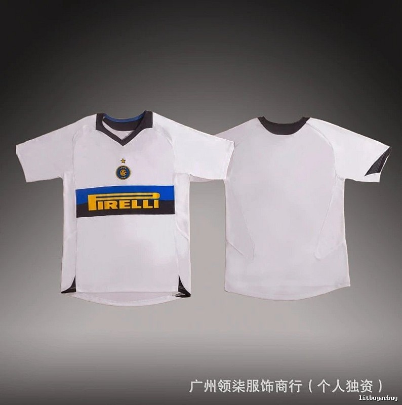 Inter Milan Classic Brehme #3 soccer jersey Blue Black Striped with Travel-Friendly Style