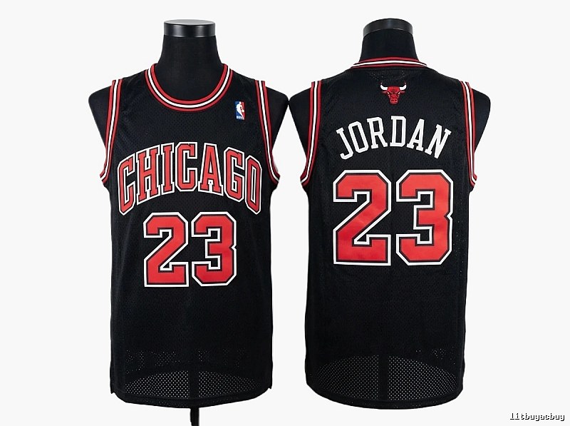 Michael Jordan Jordan-style black jersey