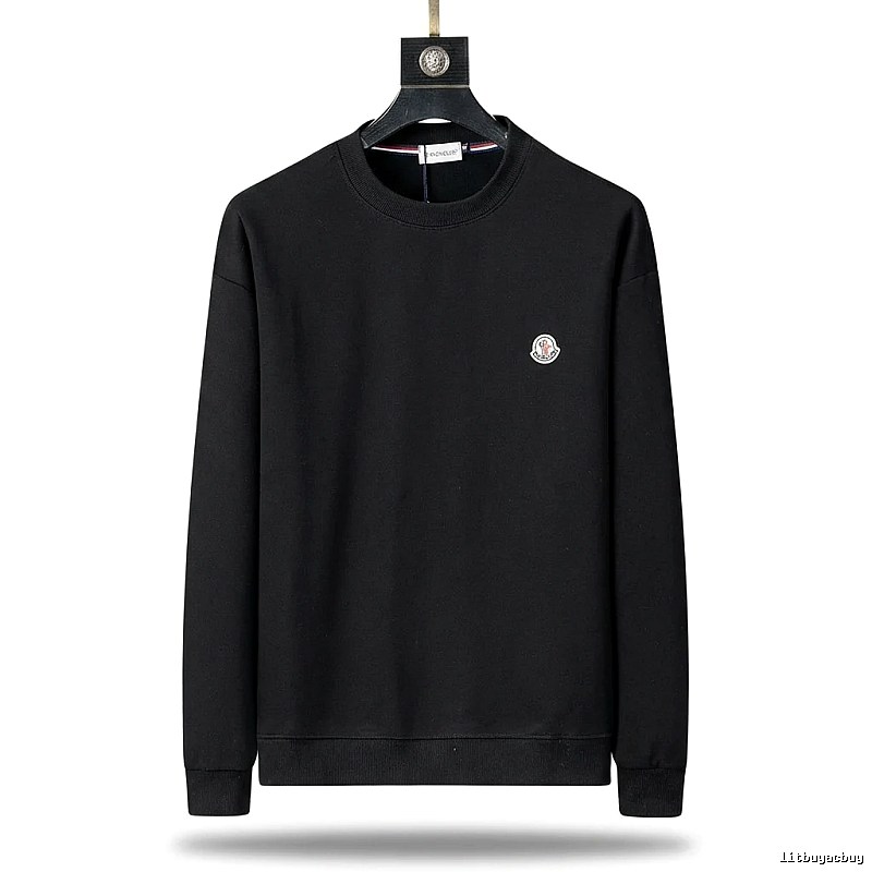 Moncler classic simple black sweatshirt