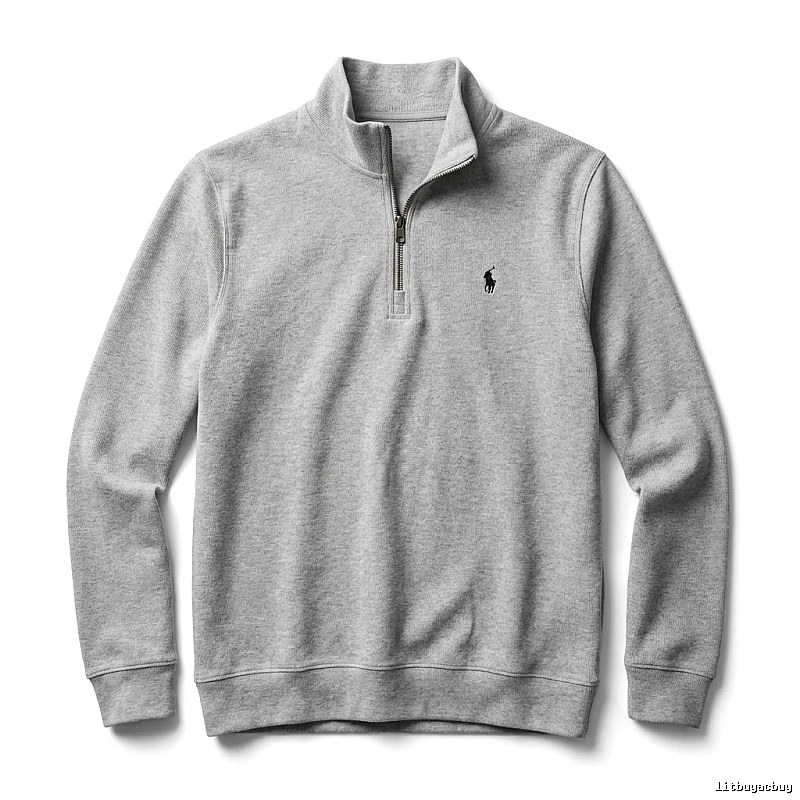 Ralph Lauren series grey trendy brand sweatshirt