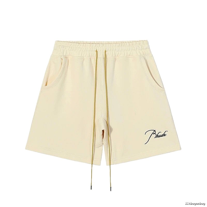 RHUDE Casual Style Beige Shorts