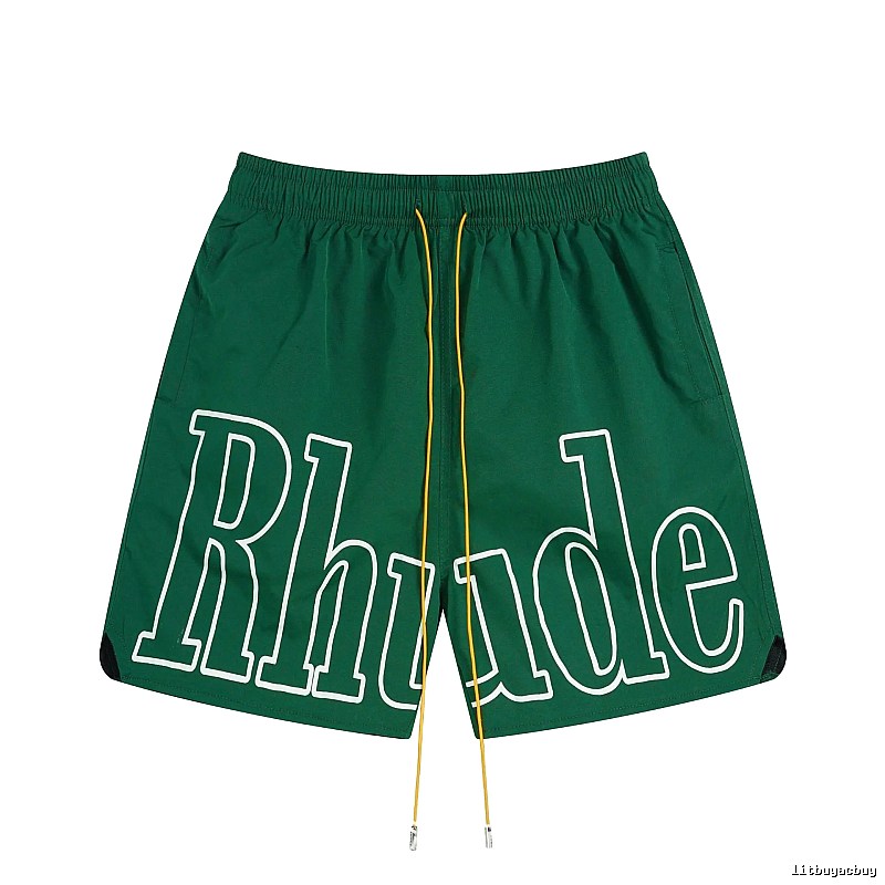 RHUDE letter trendy brand style shorts