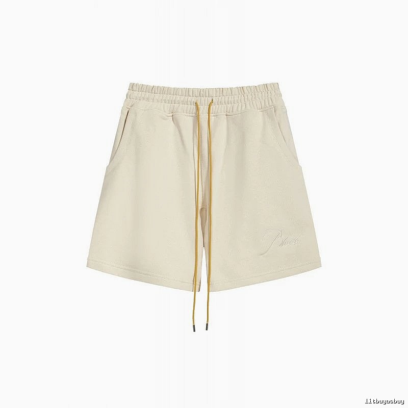 RHUDE's simple and casual style off-white shorts