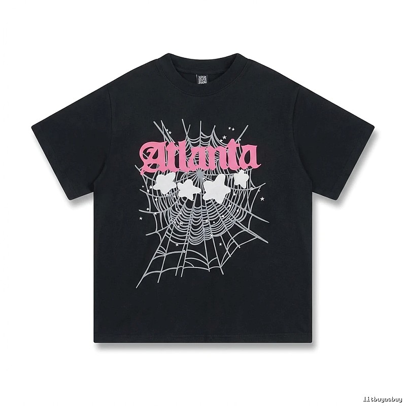 Sp5der Atlanta Black T-shirt