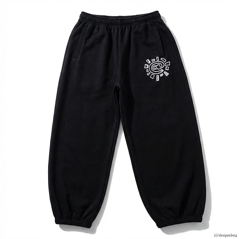 ADWYSD sunflower black casual pants