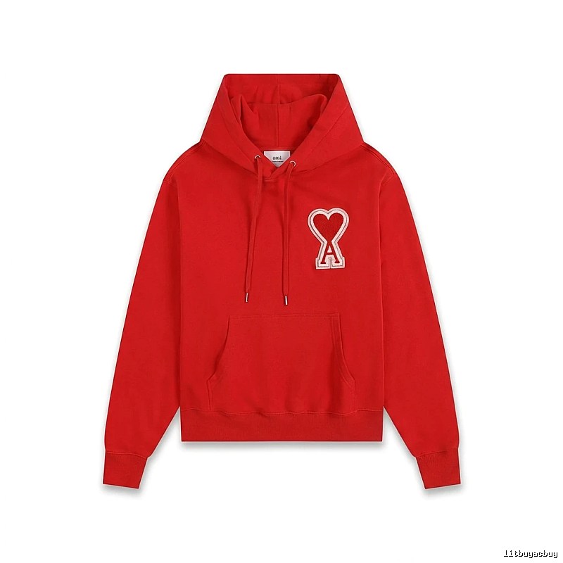 AMI Love Series Red Hoodie