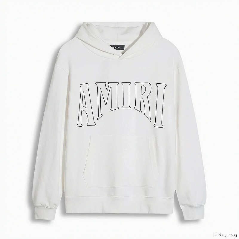 AMIRI Alphabet Style White Sweatshirt