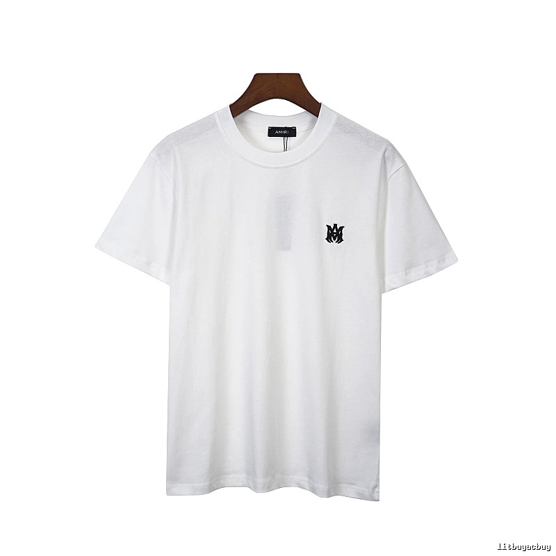 Amiri Casual Logo T-shirt Black Small AM for Streetwear Looks