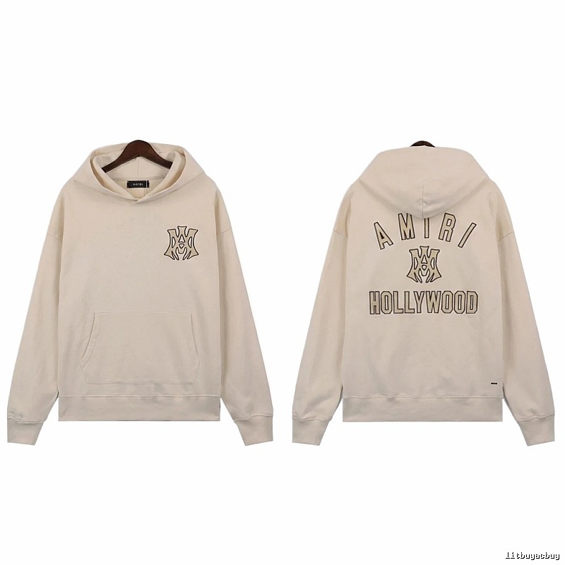 AMIRI retro-style off-white sweatshirt
