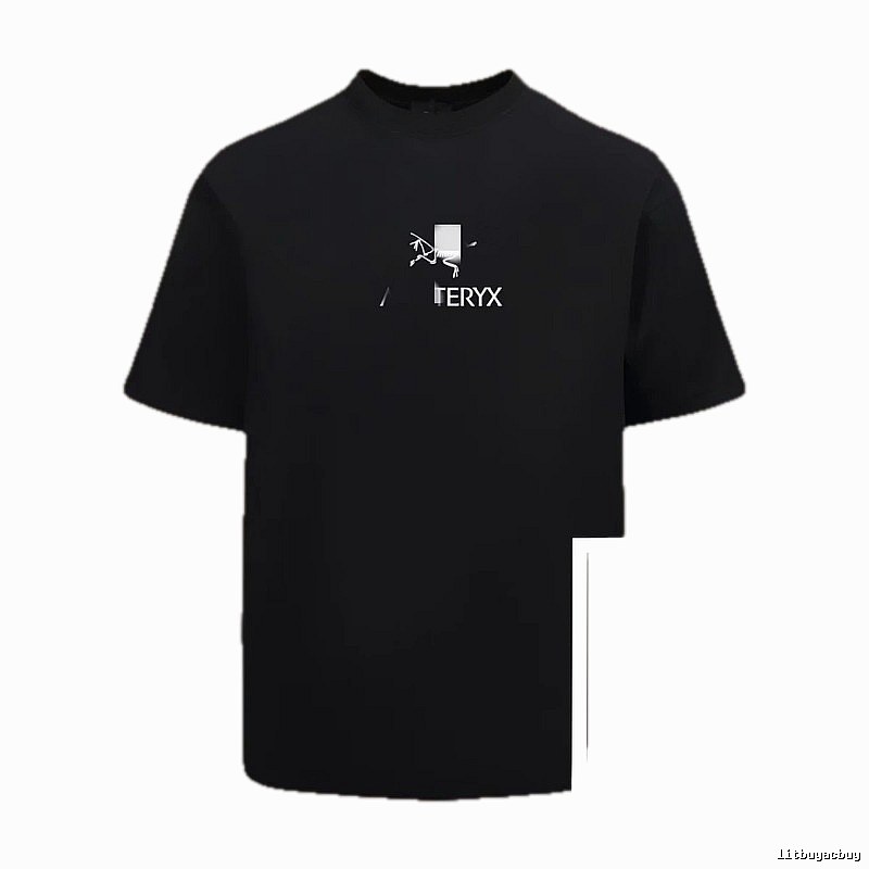 Arc'teryx Printed Street Style Black Short-sleeve T-shirt
