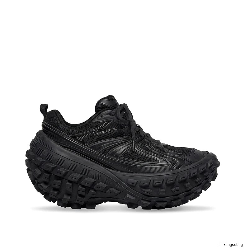 Balenciaga dad-style black shoes