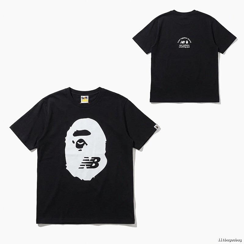 Bape Ape Head Simple Black T-shirt