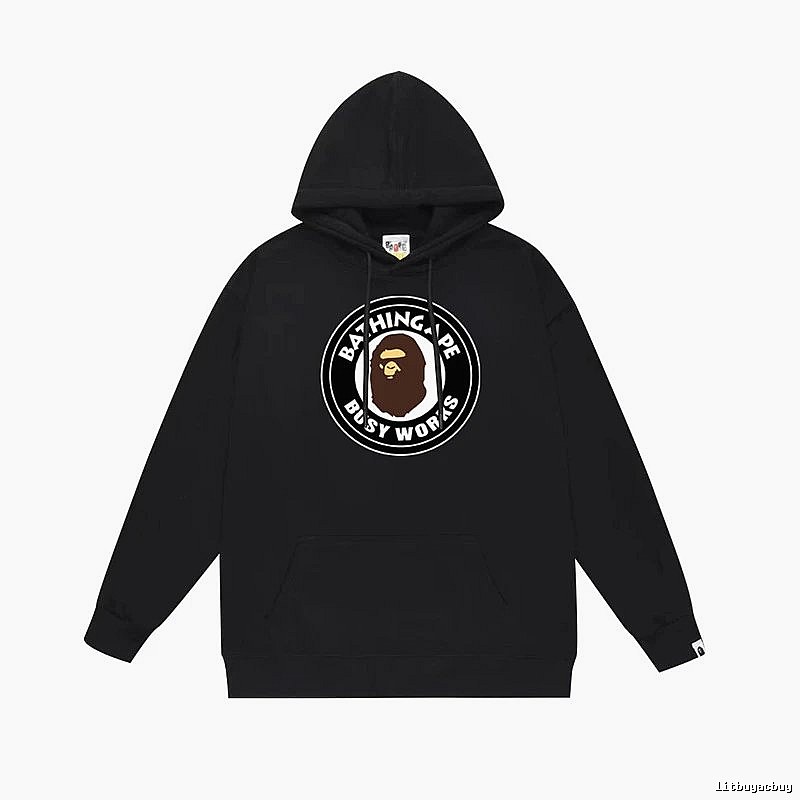 Bape Ape Head Trendy Cool Black Hoodie