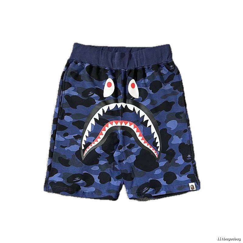 Bape Shark Camouflage Shorts