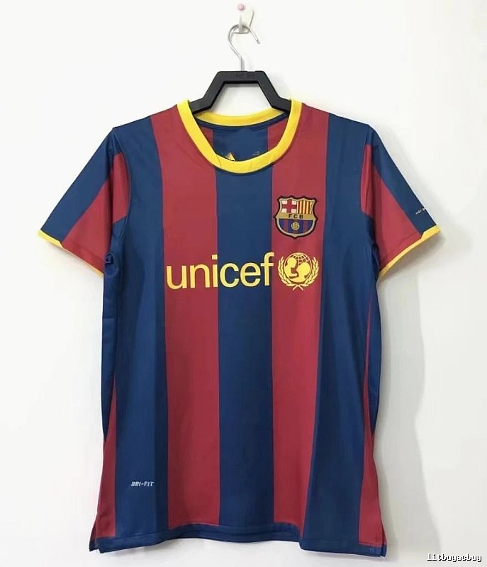 Barcelona Weekend Retro soccer jersey Blue Red Barcelona for Weekend Wear