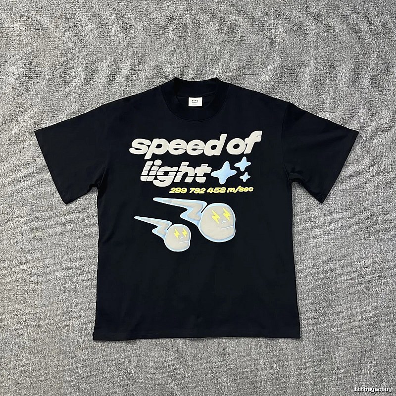 Broken Planet Patterned Graphic T-shirt White Cotton Bold with Polished Detail