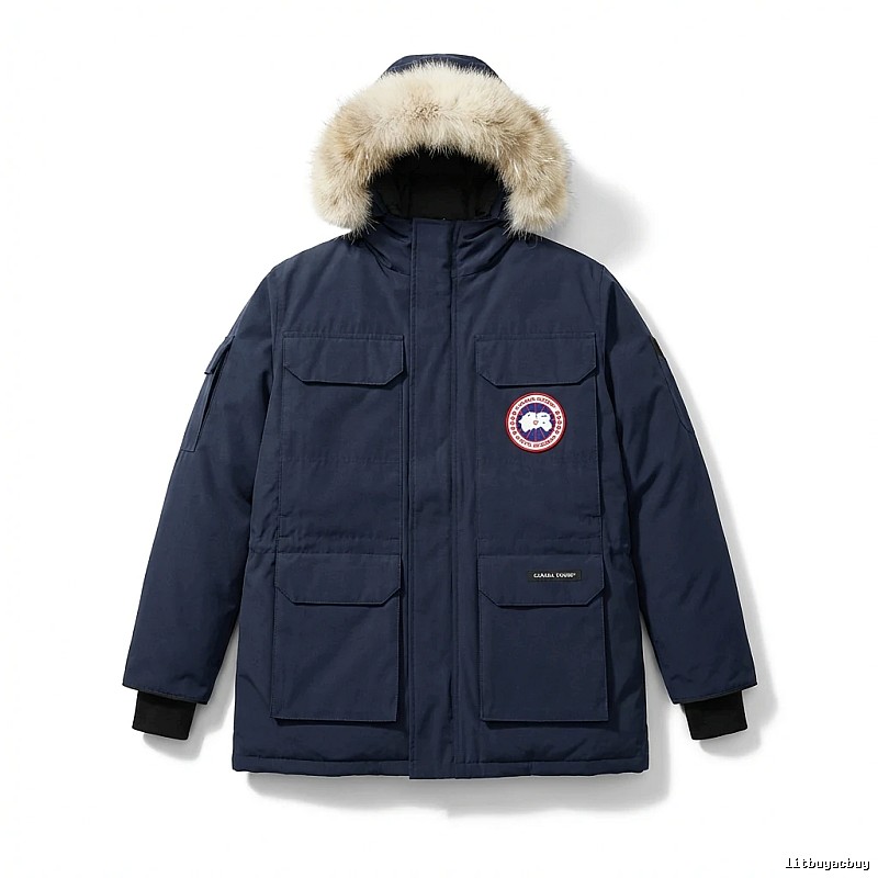 Canada Goose Expedition Parka in Navy Blue