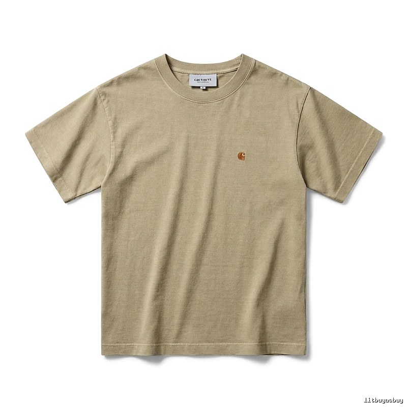 Carhartt Basic Simple Style Khaki T-shirt
