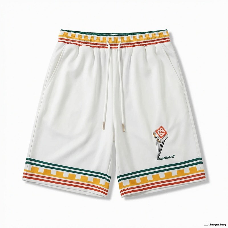Casablanca retro style white shorts