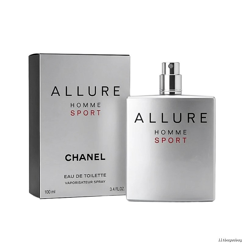 Chanel ALLURE series silver men's perfume