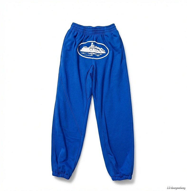 Corteiz blue casual style sweatpants