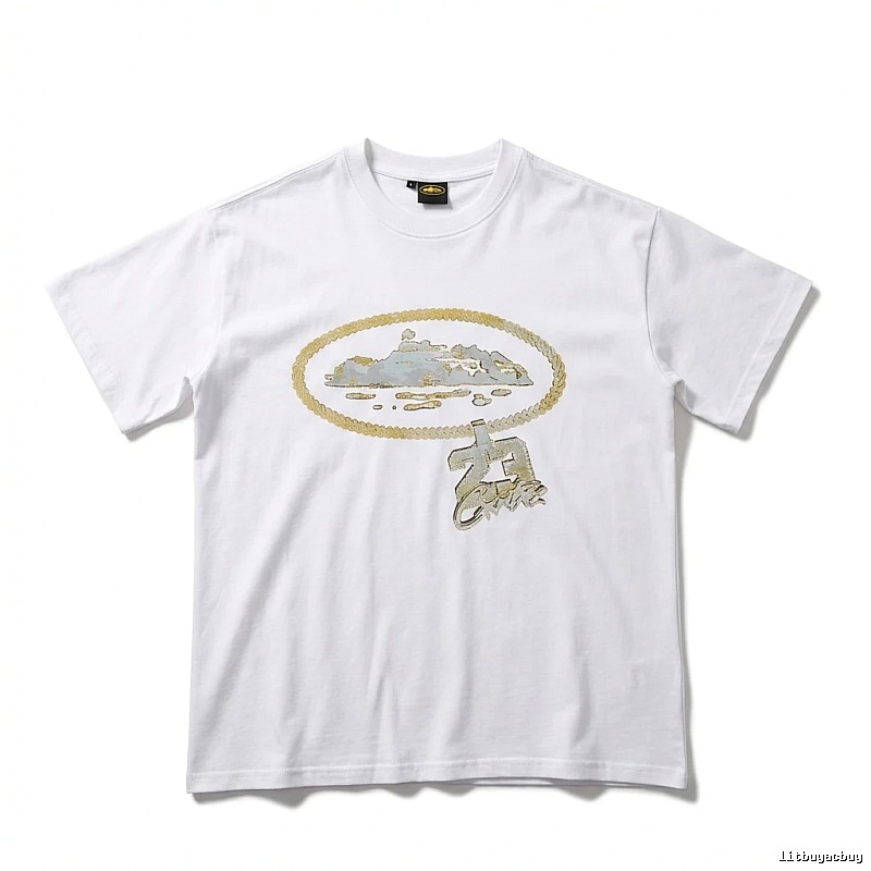 Corteiz Printed Trendy White T-shirt