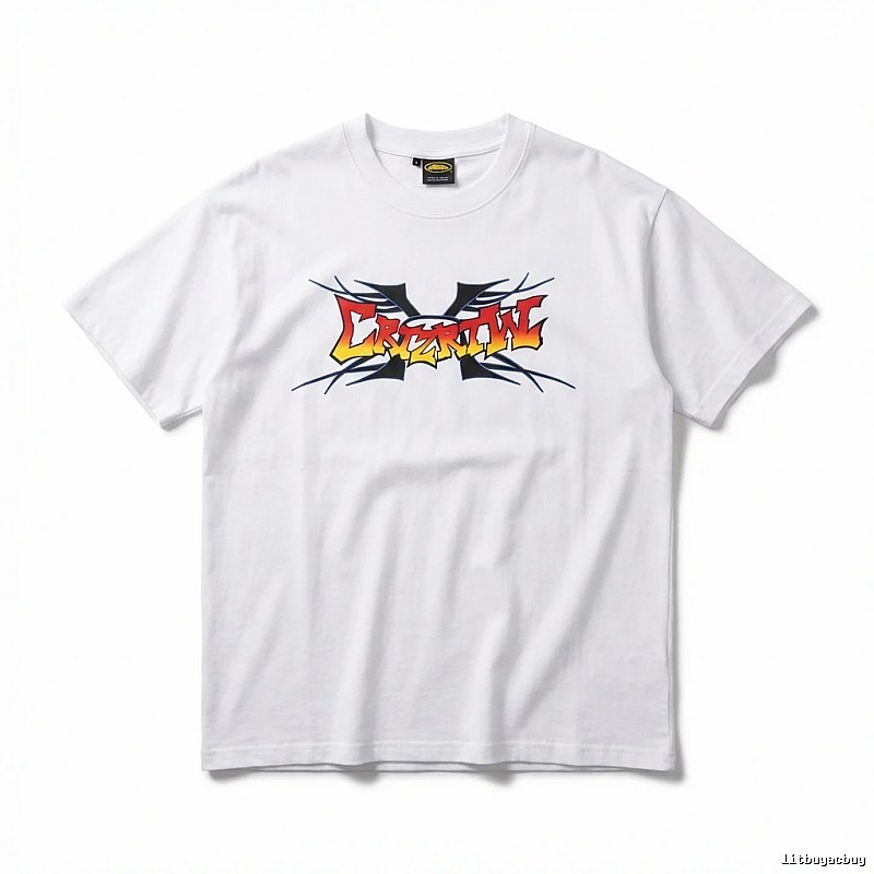 Corteiz X Series Trendy and Cool Style White T-shirt