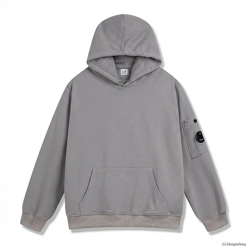 C.P. Grey Trendy Brand Hoodie