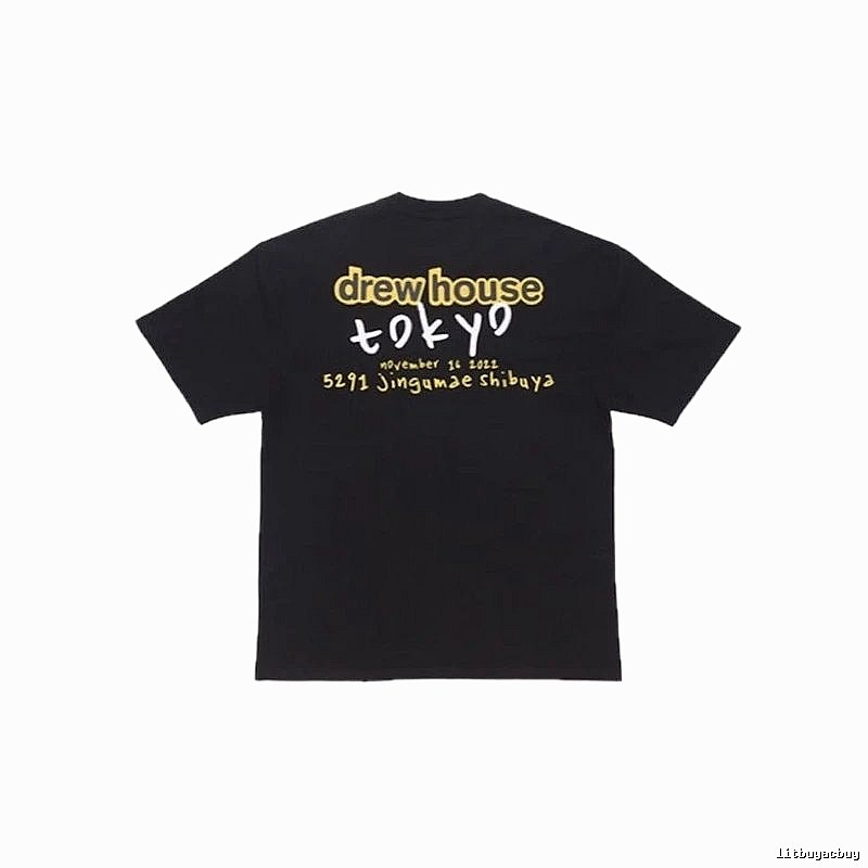 DrewHouse Tokyo Limited Street Style Black T-Shirt