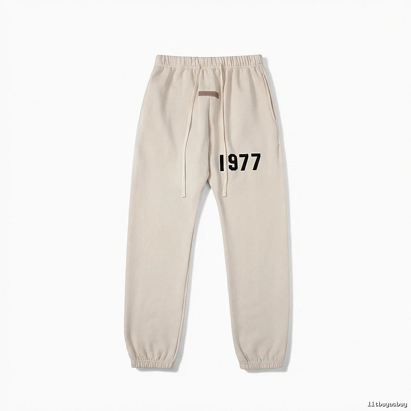 ESSENTIALS 1977 Minimalist Style Beige Pants