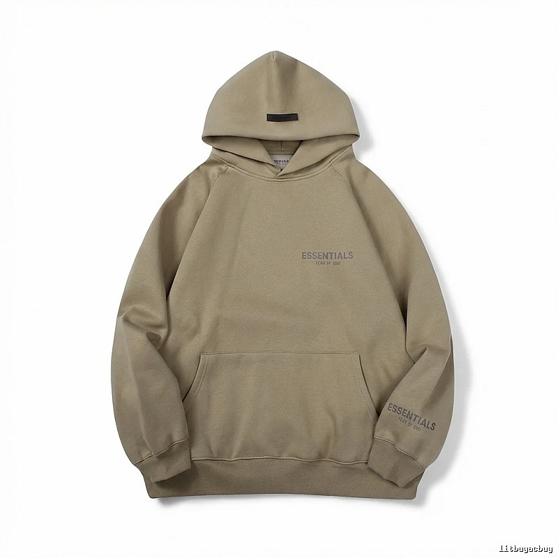 ESSENTIALS Basic Khaki Sweatshirt