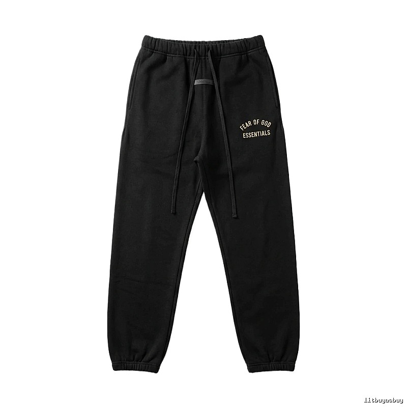ESSENTIALS Black Casual Sweatpants