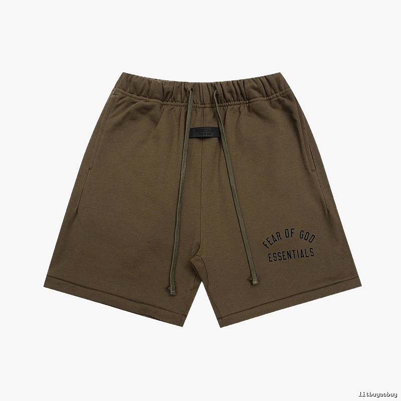 ESSENTIALS Casual Khaki Shorts