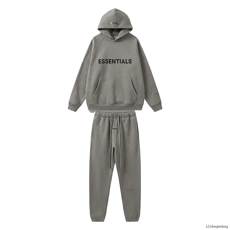 ESSENTIALS grey casual suit