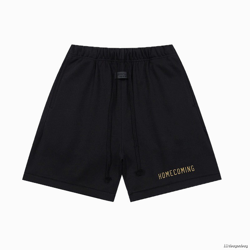 ESSENTIALS minimalist style black shorts