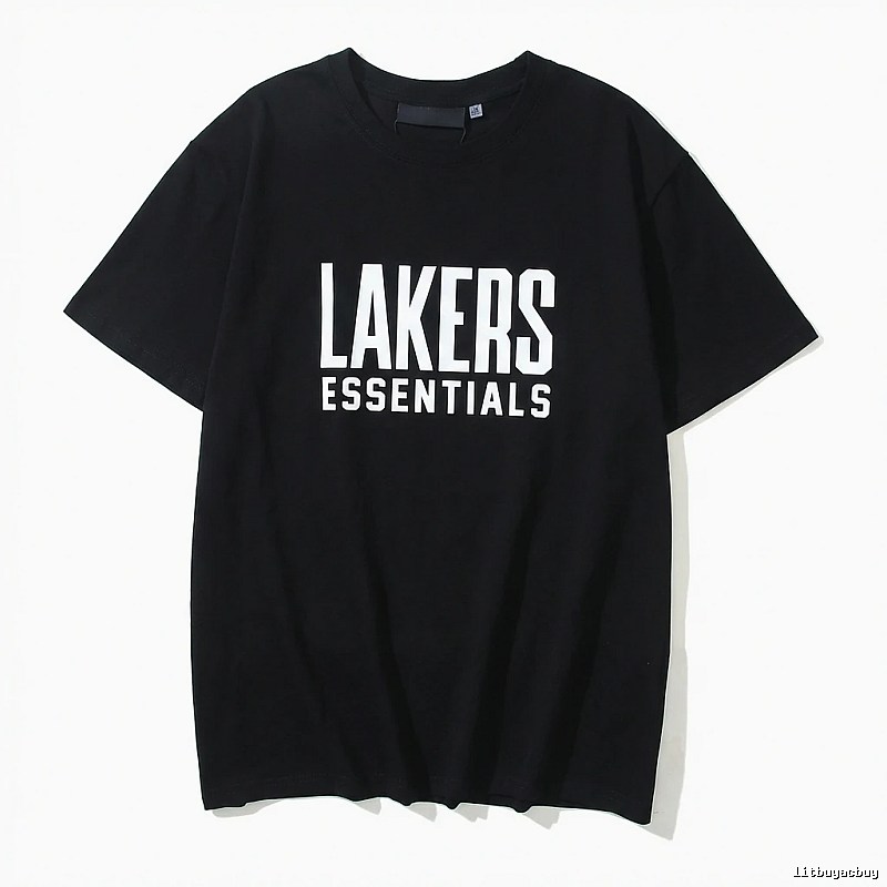 ESSENTIALS minimalist style black T-shirt