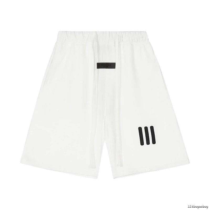 ESSENTIALS minimalist style white shorts