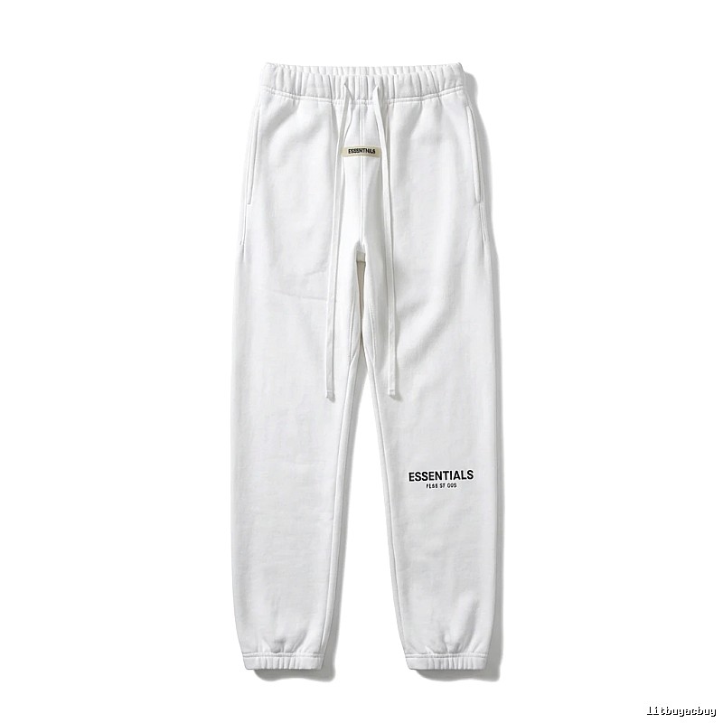 ESSENTIALS Simple Style White Sweatpants