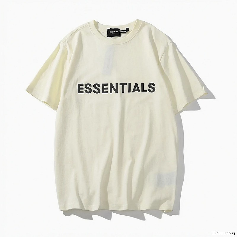 ESSENTIALS Simple White T-shirt