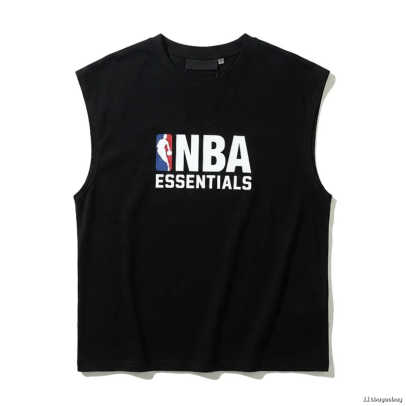 ESSENTIALS Sports Style Black Vest
