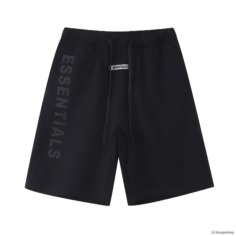 Essentials trendy and cool style black shorts