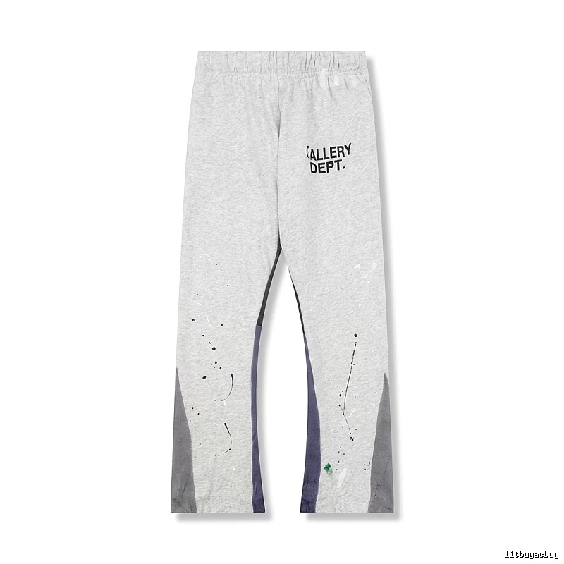 Gallery Dept Graffiti-style Grey Long Pants