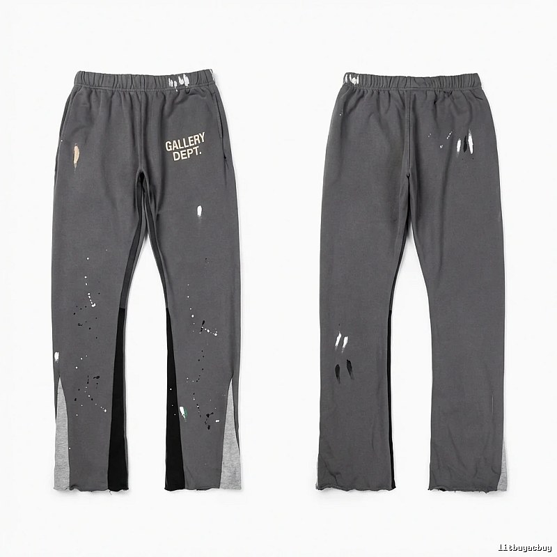 Gallery Dept. Ripped Grey Pants