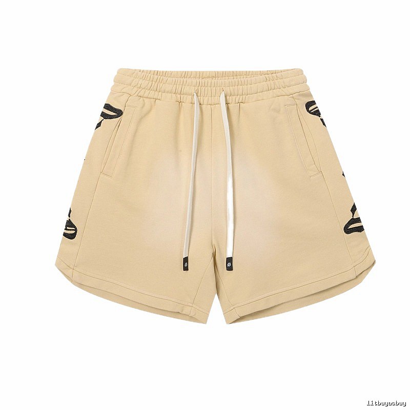 Godspeed Print Street Style Khaki Shorts