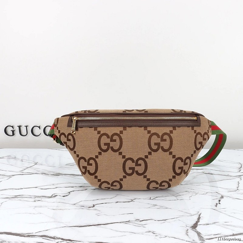 Gucci GG monogram belt bag Brown Waist Pack