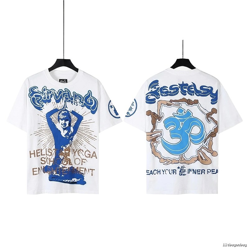 Hellstar Yoga Series White T-shirt