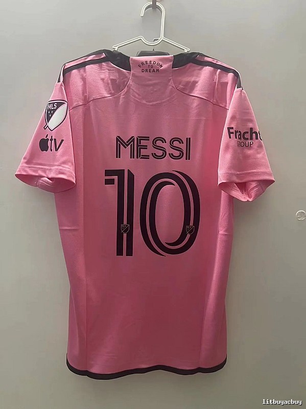 Inter Miami Classic Messi #10 soccer jersey Pink Inter Miami for Daily Styling